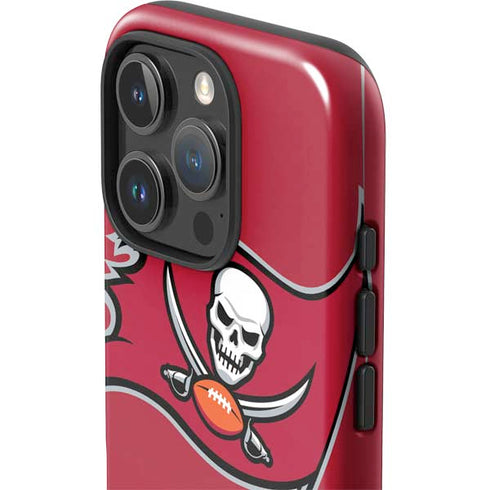 NFL Tampa Bay Buccaneers Large Logo iPhone 16 Pro Impact Case